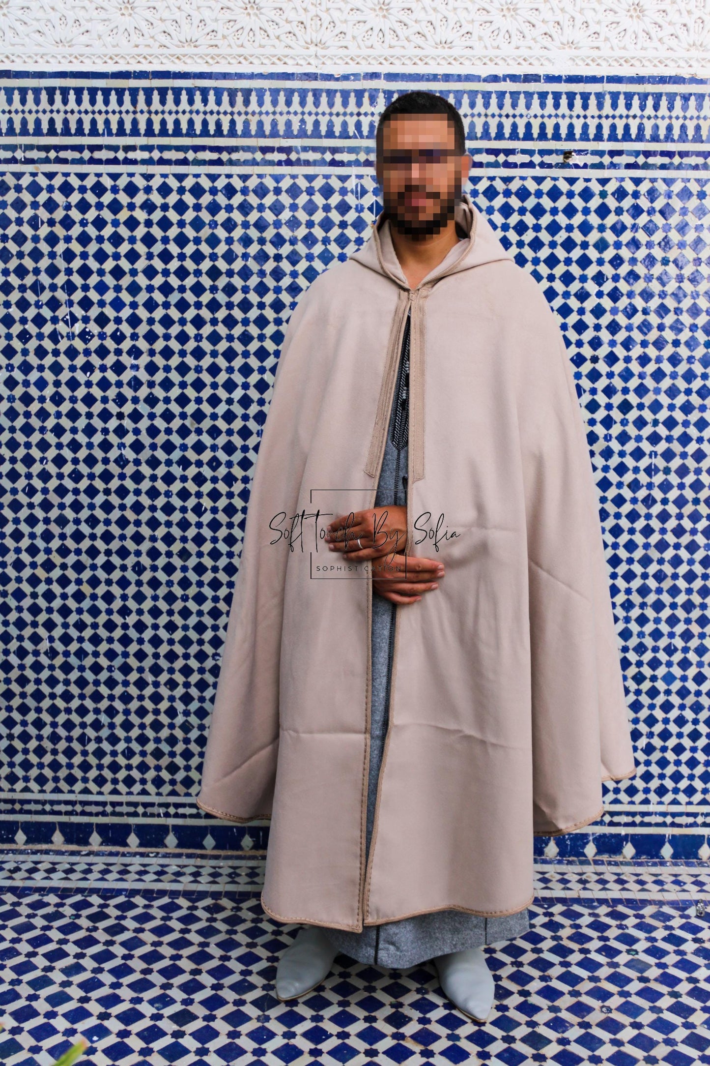 hooded winter cloak