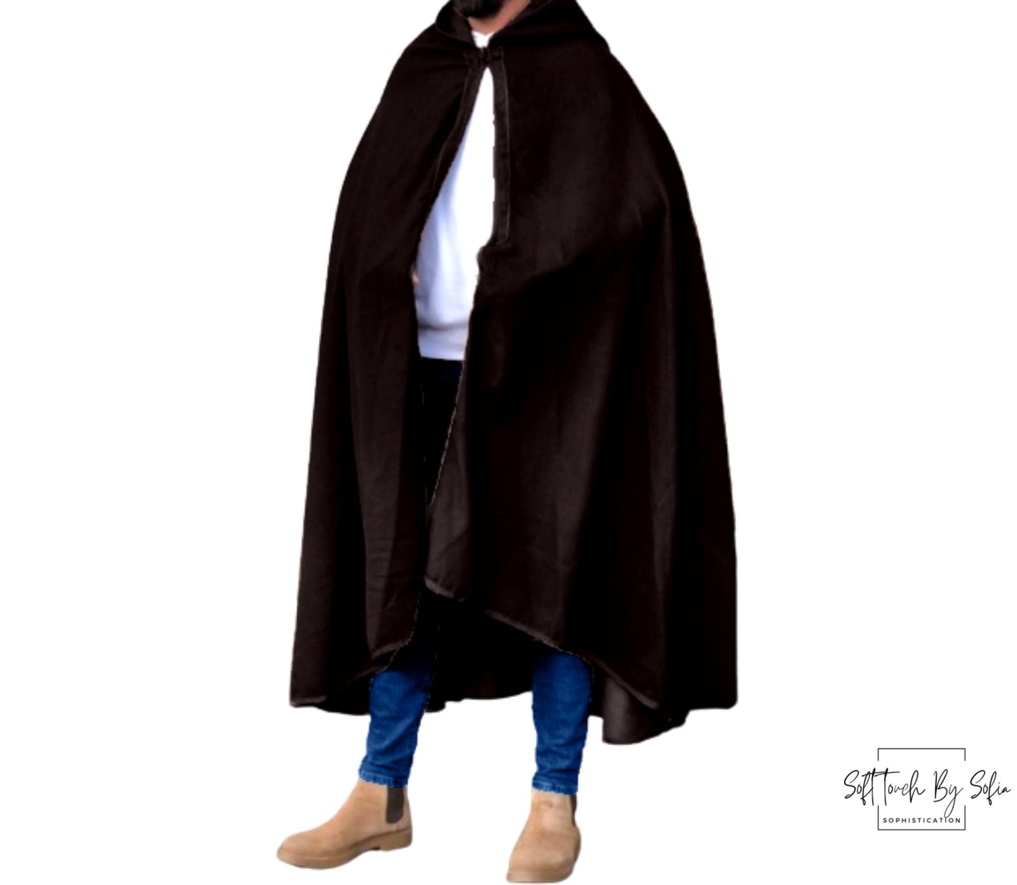 hooded winter cloak