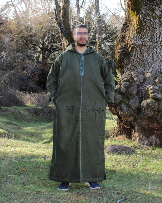 winter Moroccan thobe