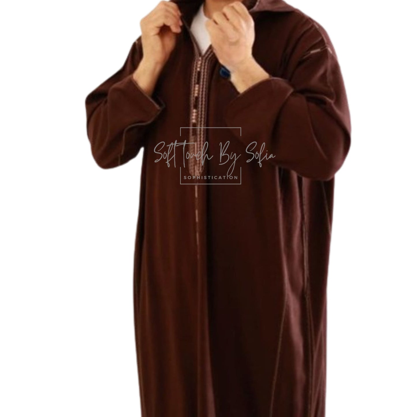 winter hooded thobe