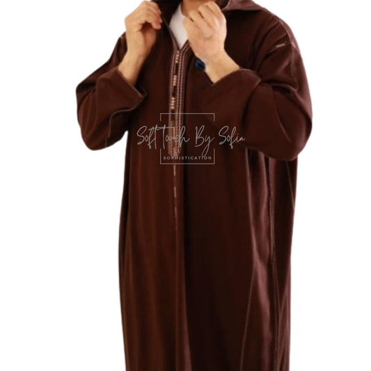 winter hooded thobe
