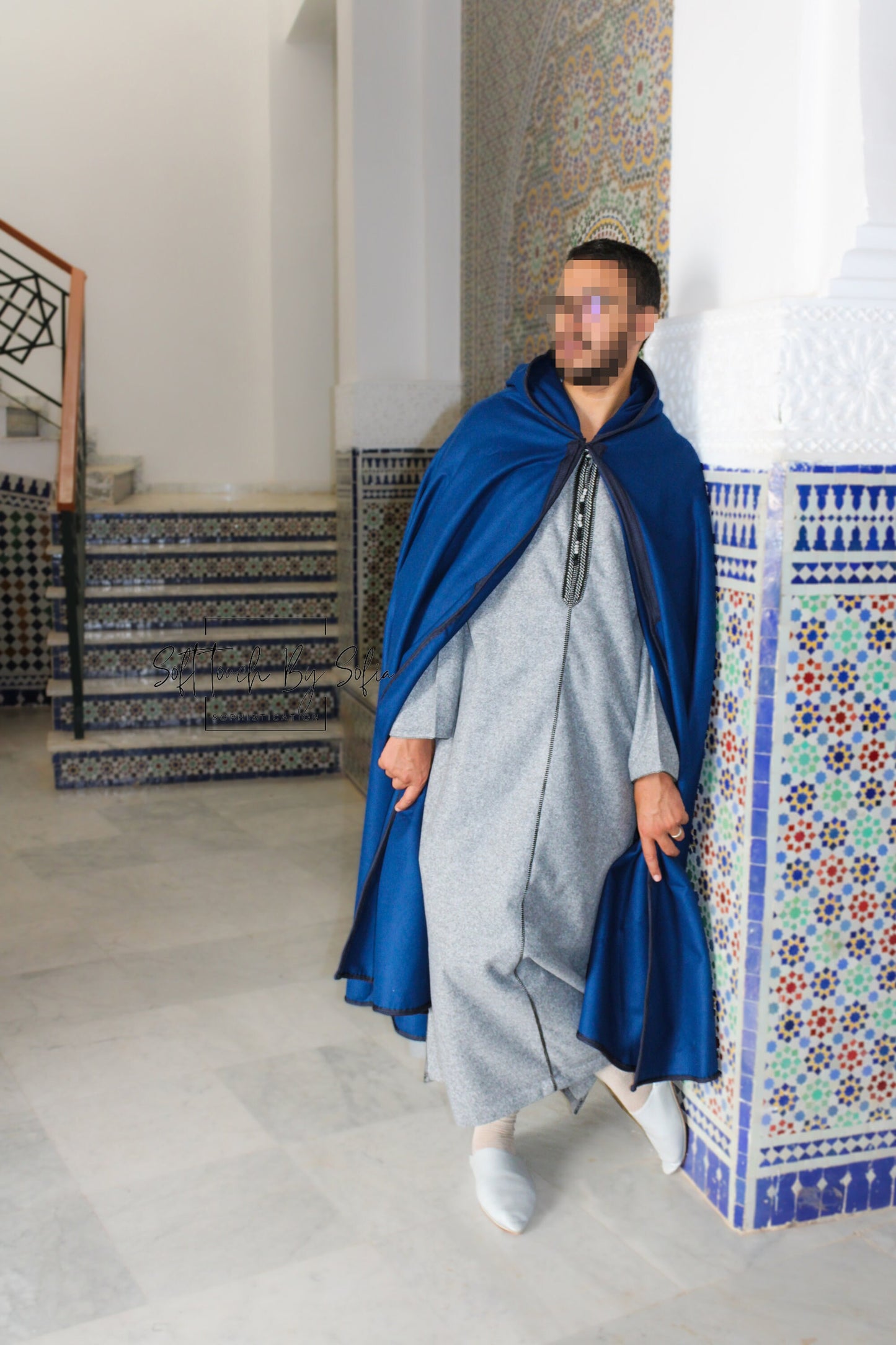 hooded winter cloak