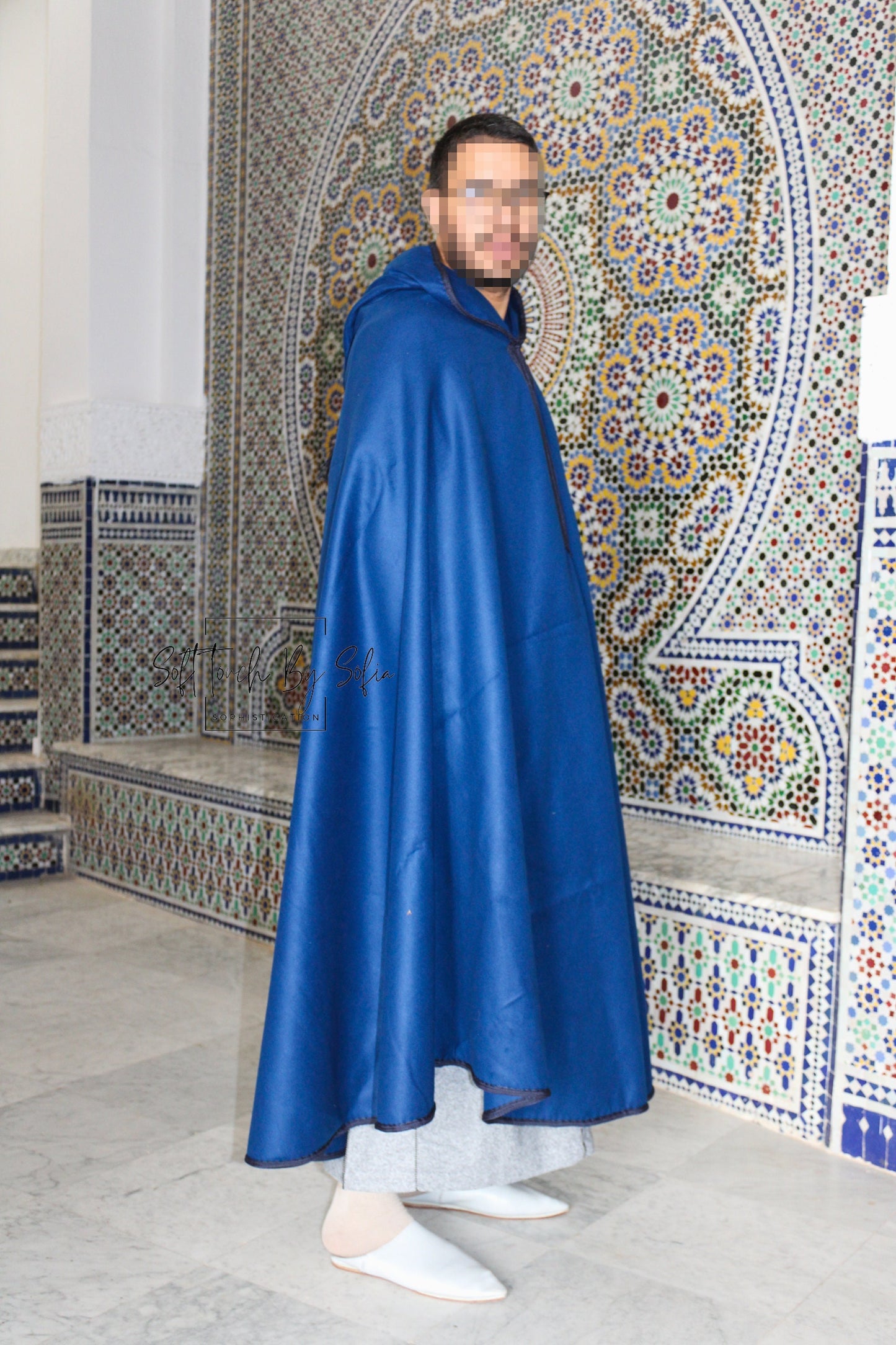 hooded winter cloak