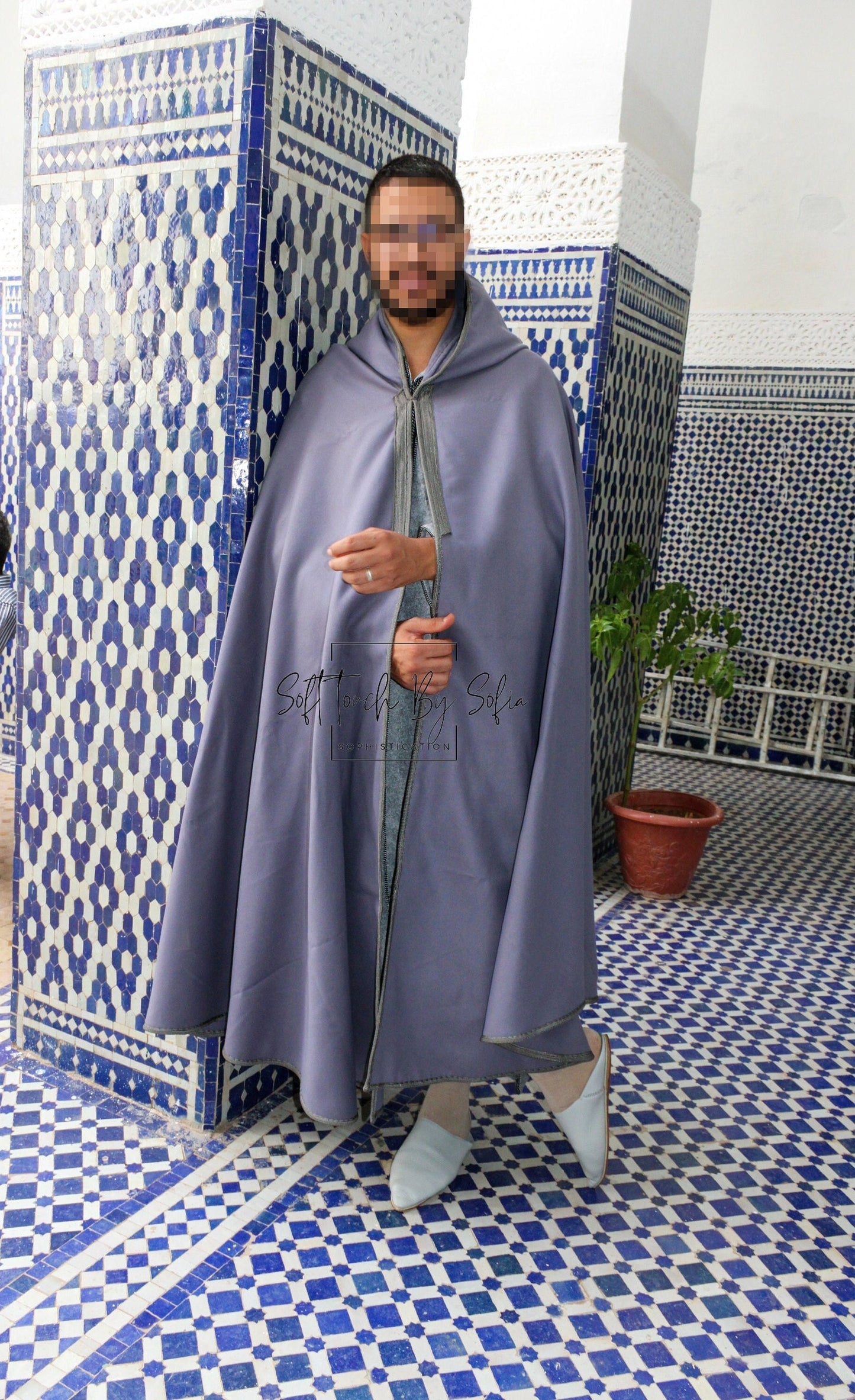 cloak with hood