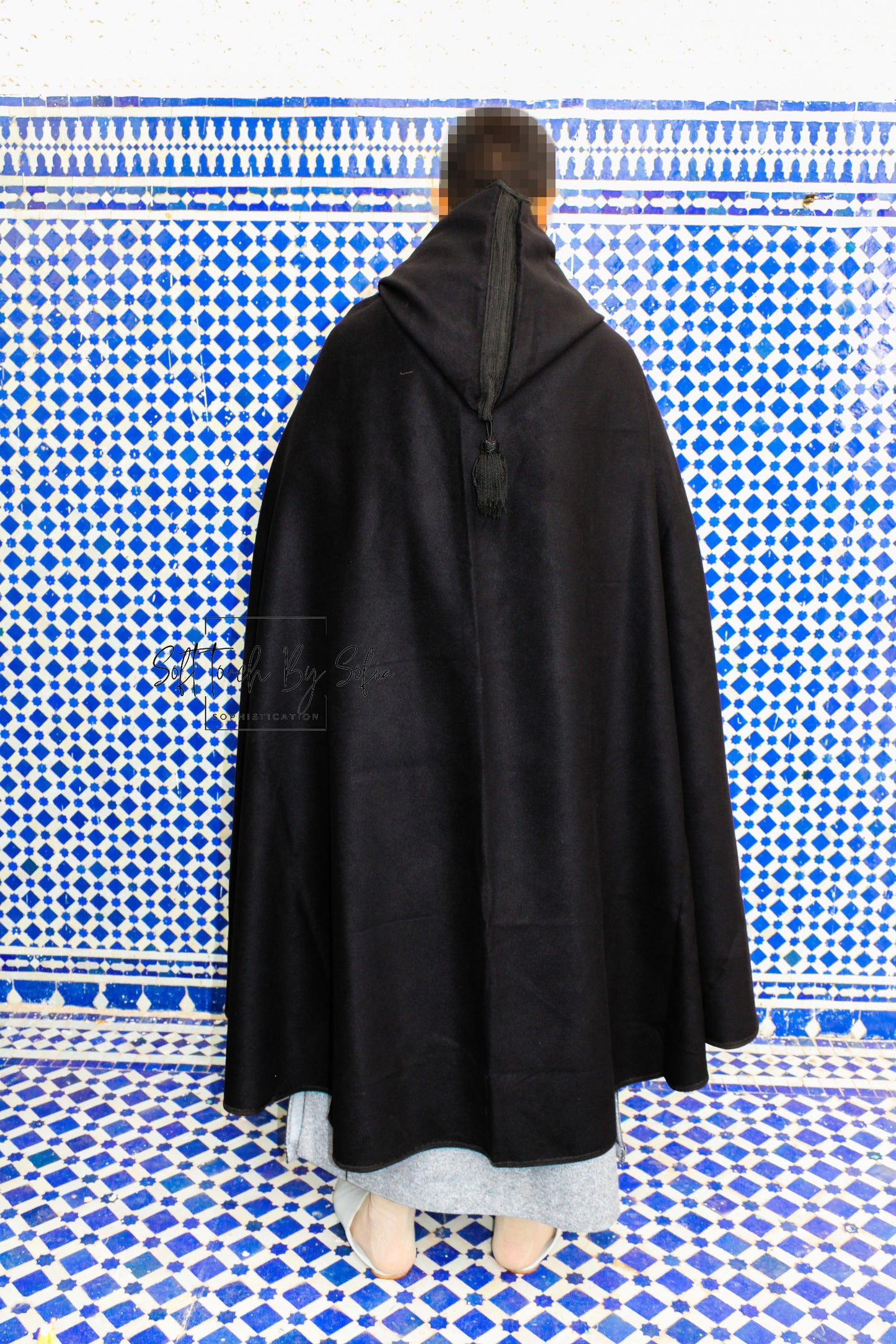 hooded winter cloak