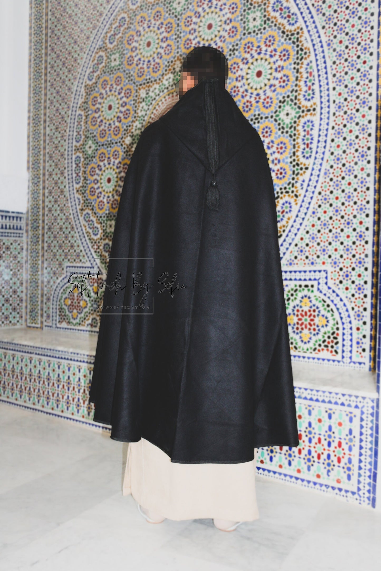 hooded winter cloak