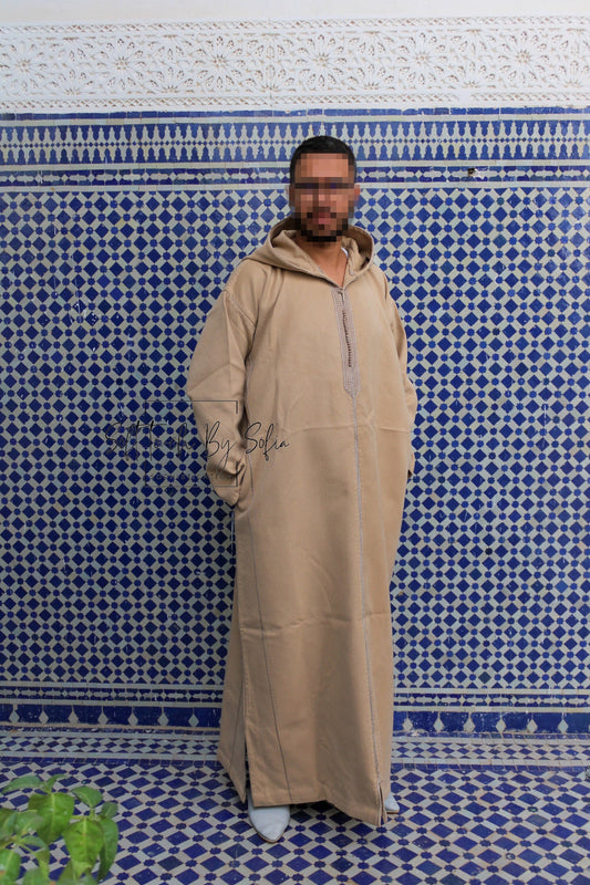 Moroccan Wool Djellaba