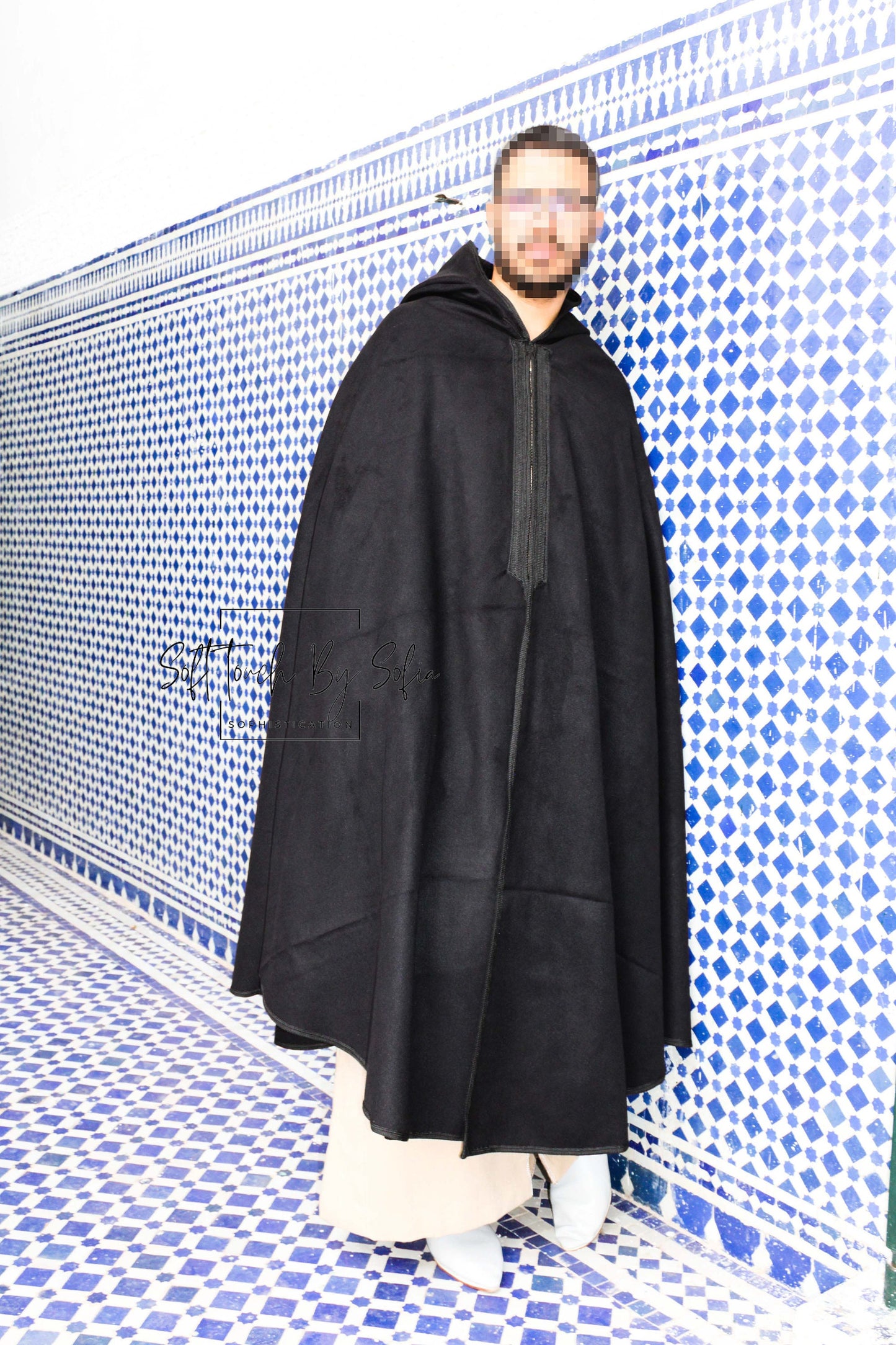 hooded winter cloak