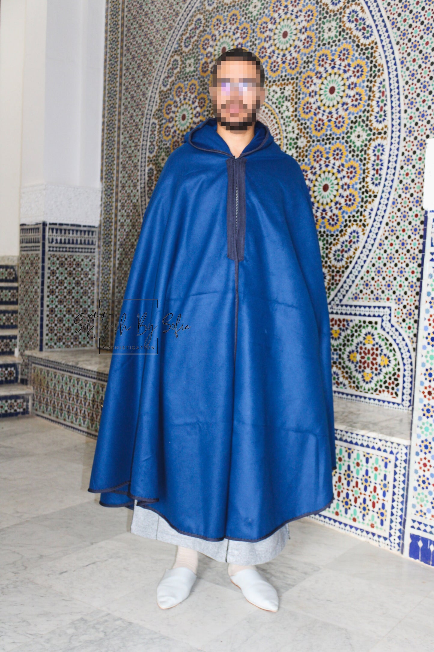 hooded winter cloak