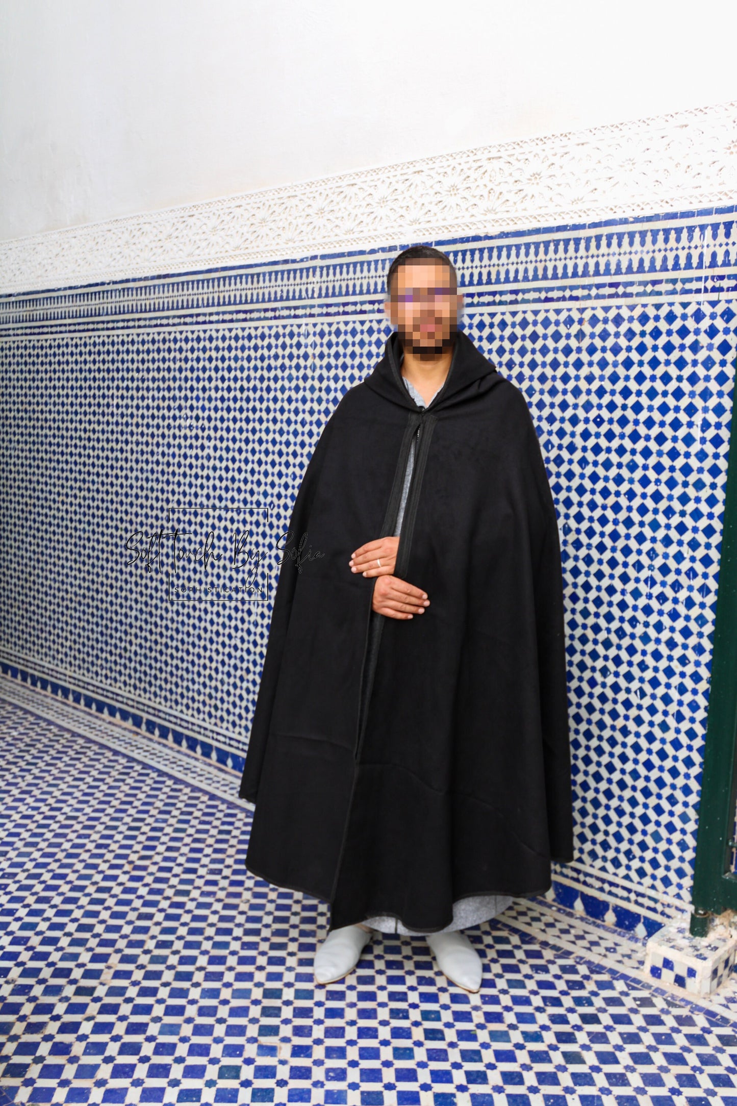 hooded winter cloak