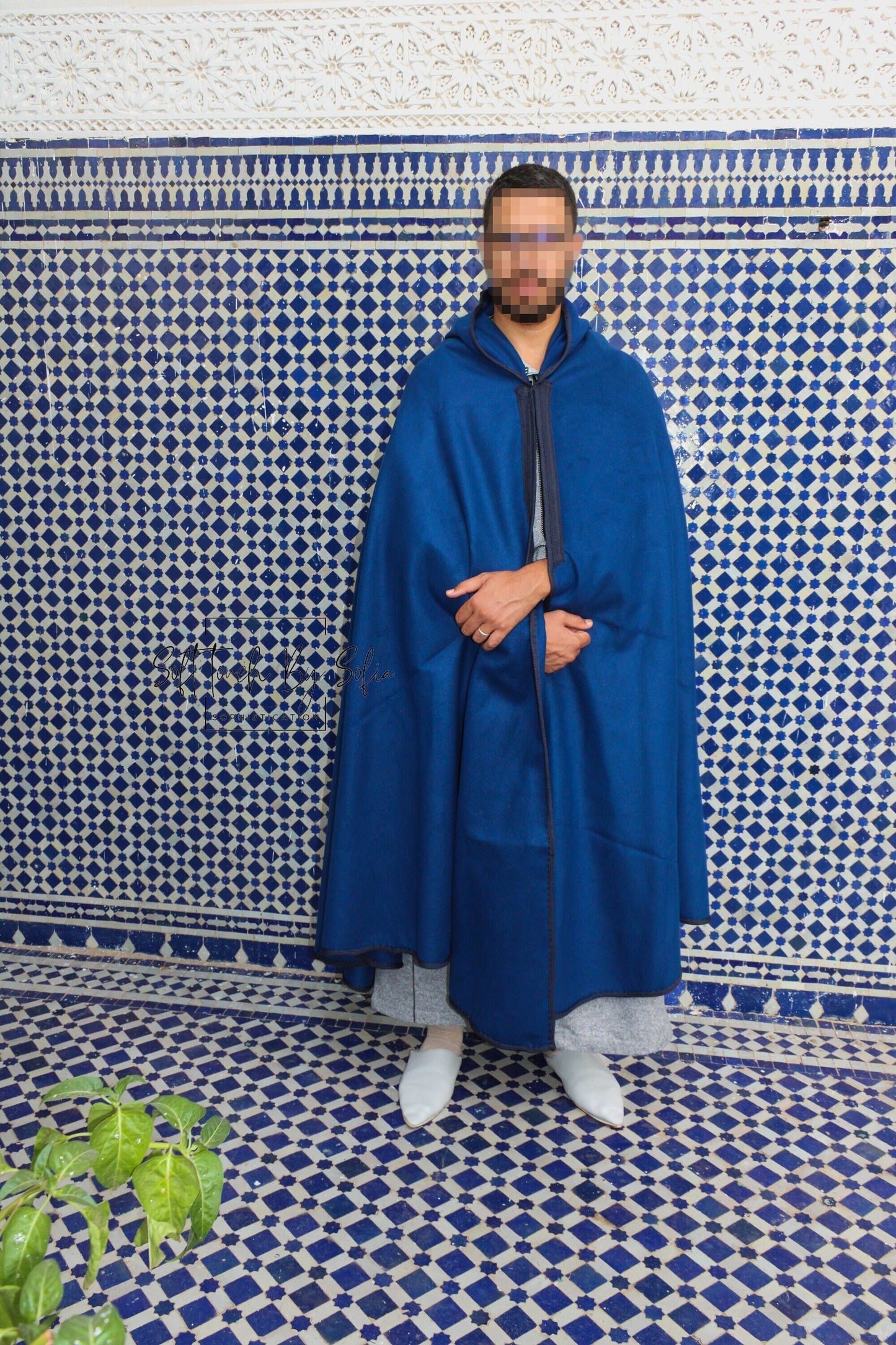 hooded winter cloak