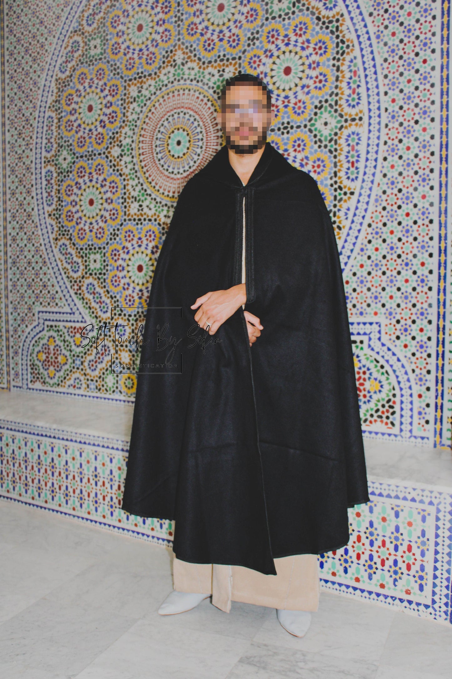 hooded winter cloak