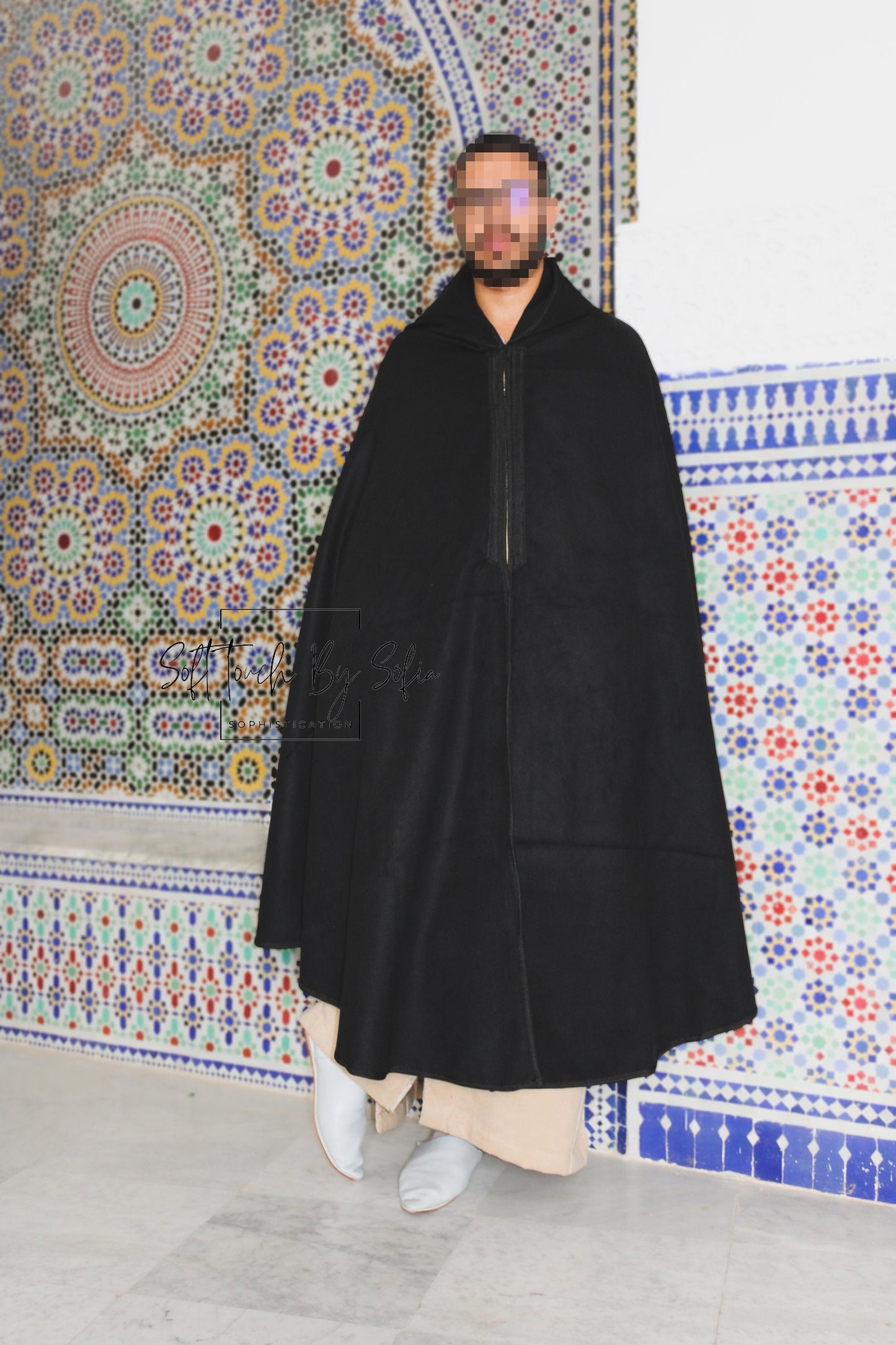 hooded winter cloak