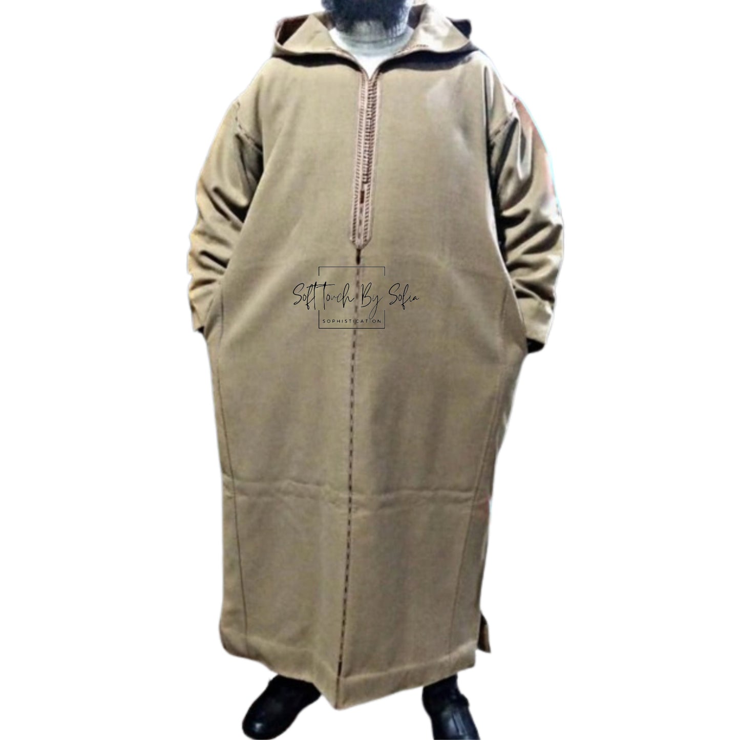 Men's Moroccan Wool Djellaba