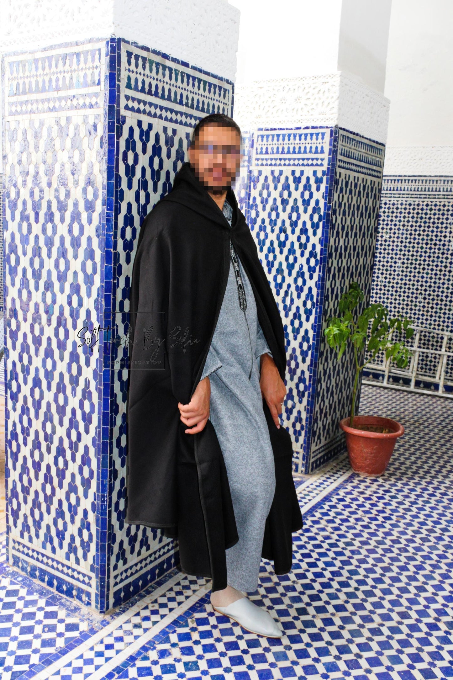 hooded winter cloak