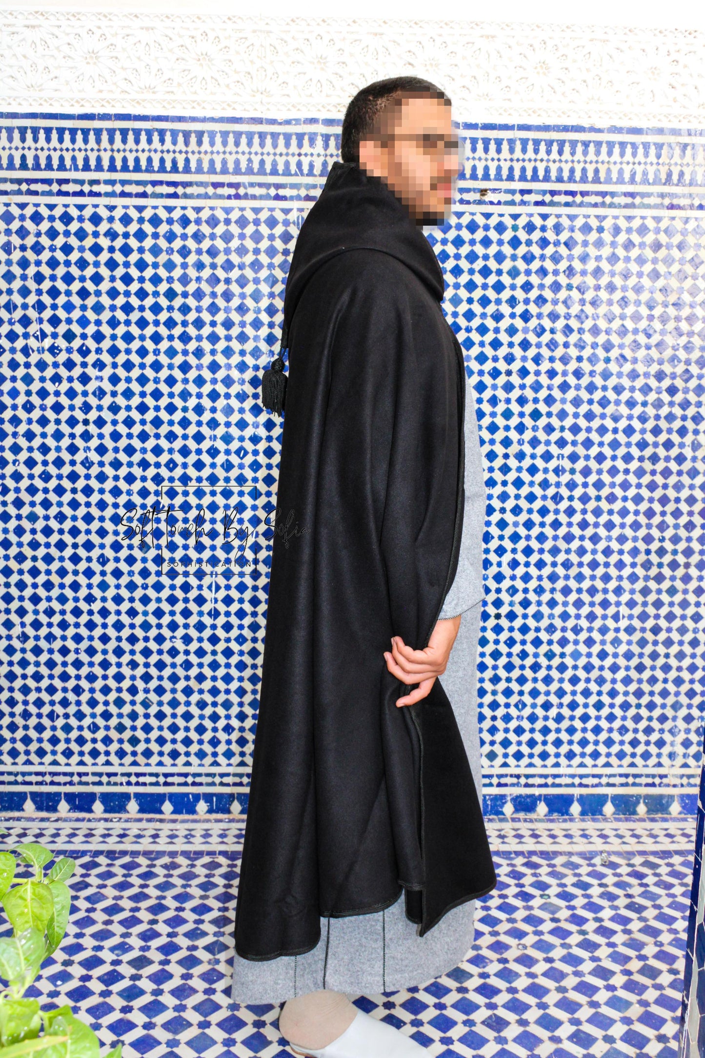 hooded winter cloak
