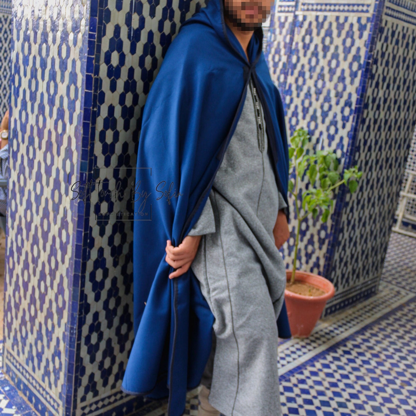 hooded winter cloak
