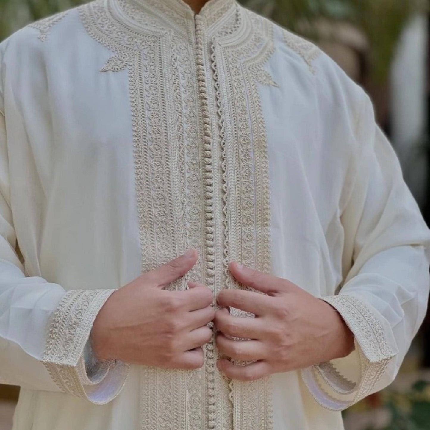 Beige Jabador for Men