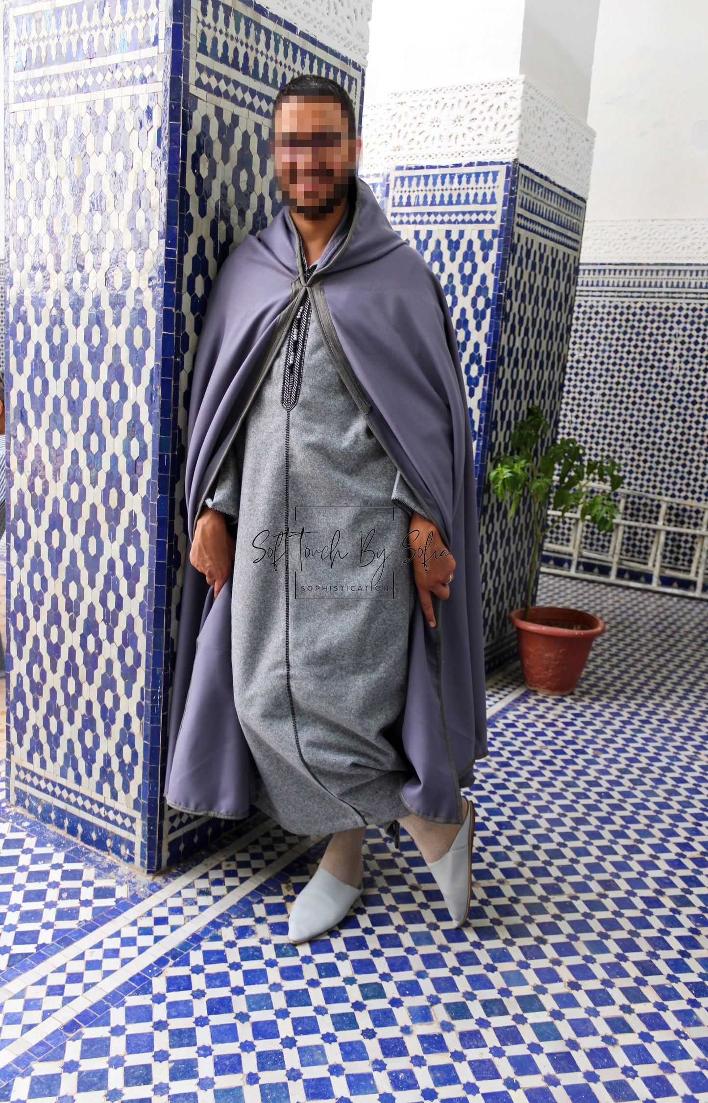 cloak with hood