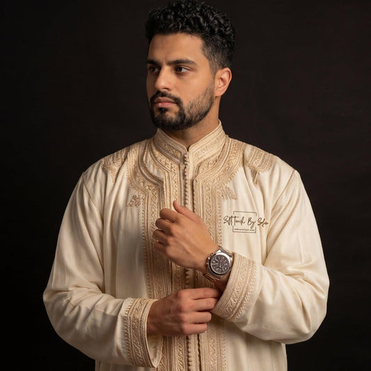 Embroidered  Moroccan Jabador