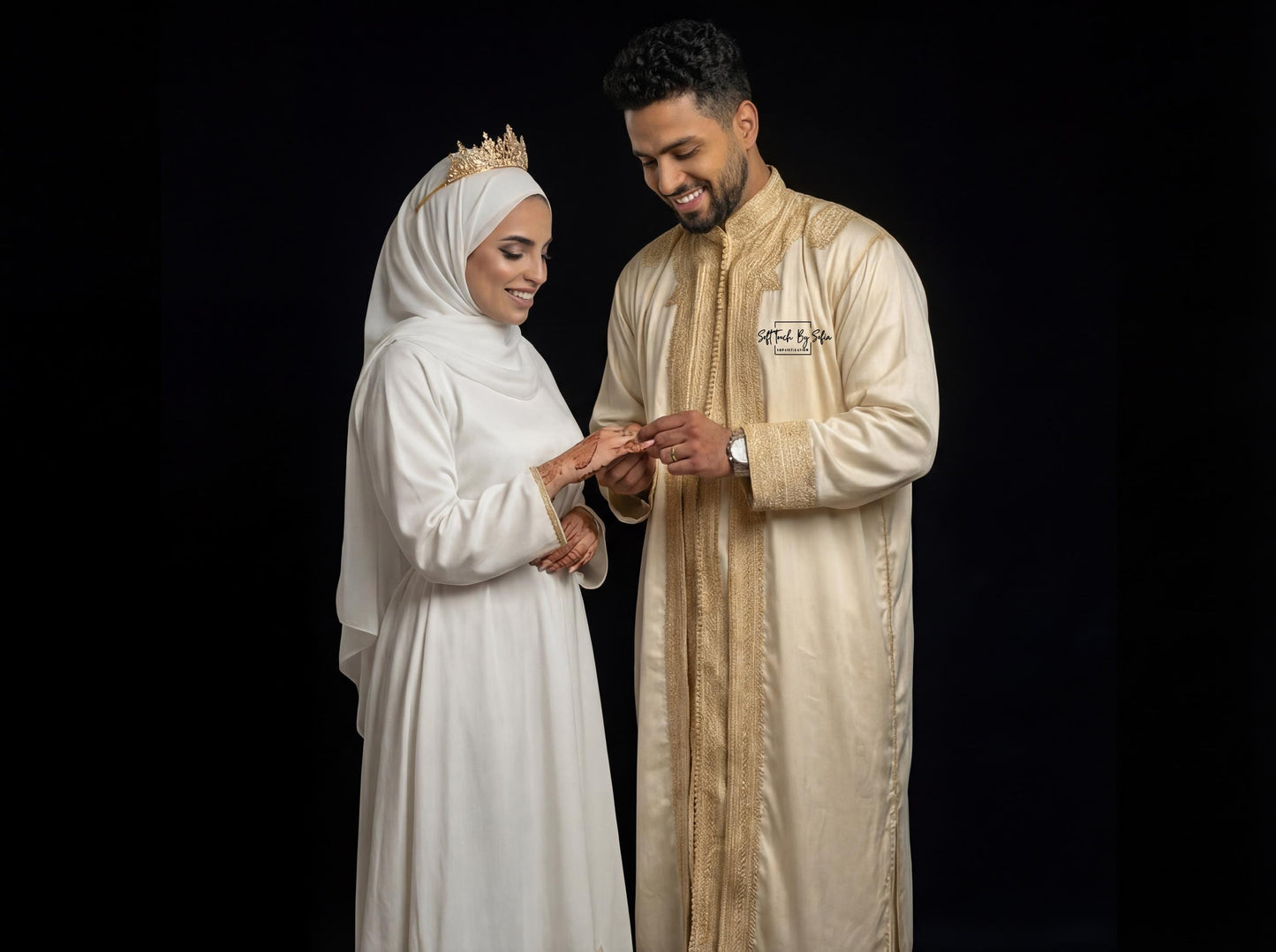 Embroidered  Moroccan Jabador