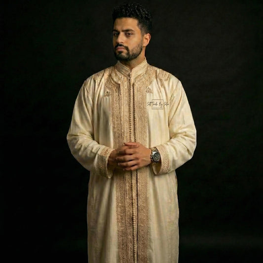 Embroidered  Moroccan Jabador